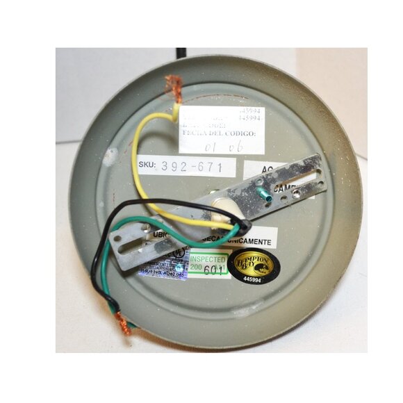 Set Of 2 Hampton Bay Hanging Ceiling Lights Amber Art Glass Shades Home Lighting - Picture 7 of 8